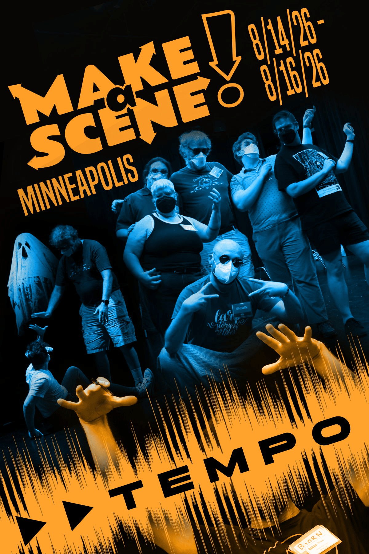 Make a Scene! 8/14 - 8/16 Minneapolis.